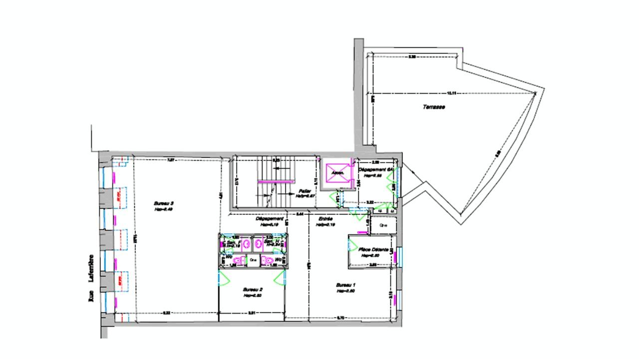 Bureau Paris 679m² Location bureau Paris OLBUR2529663 17